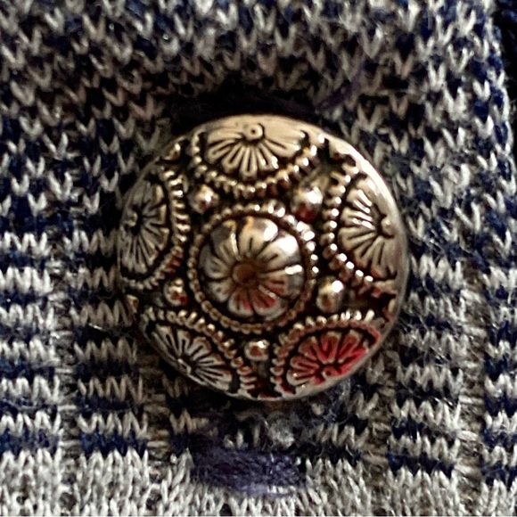 Vintage 80’s Alfred Dunner Cardigan with shoulder pads Size XL Made in U. S. A. - Picture 2 of 8